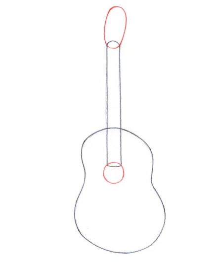  ▷ Guitarras para Dibujar
