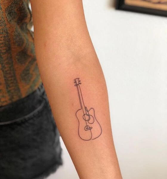guitarra tattoo